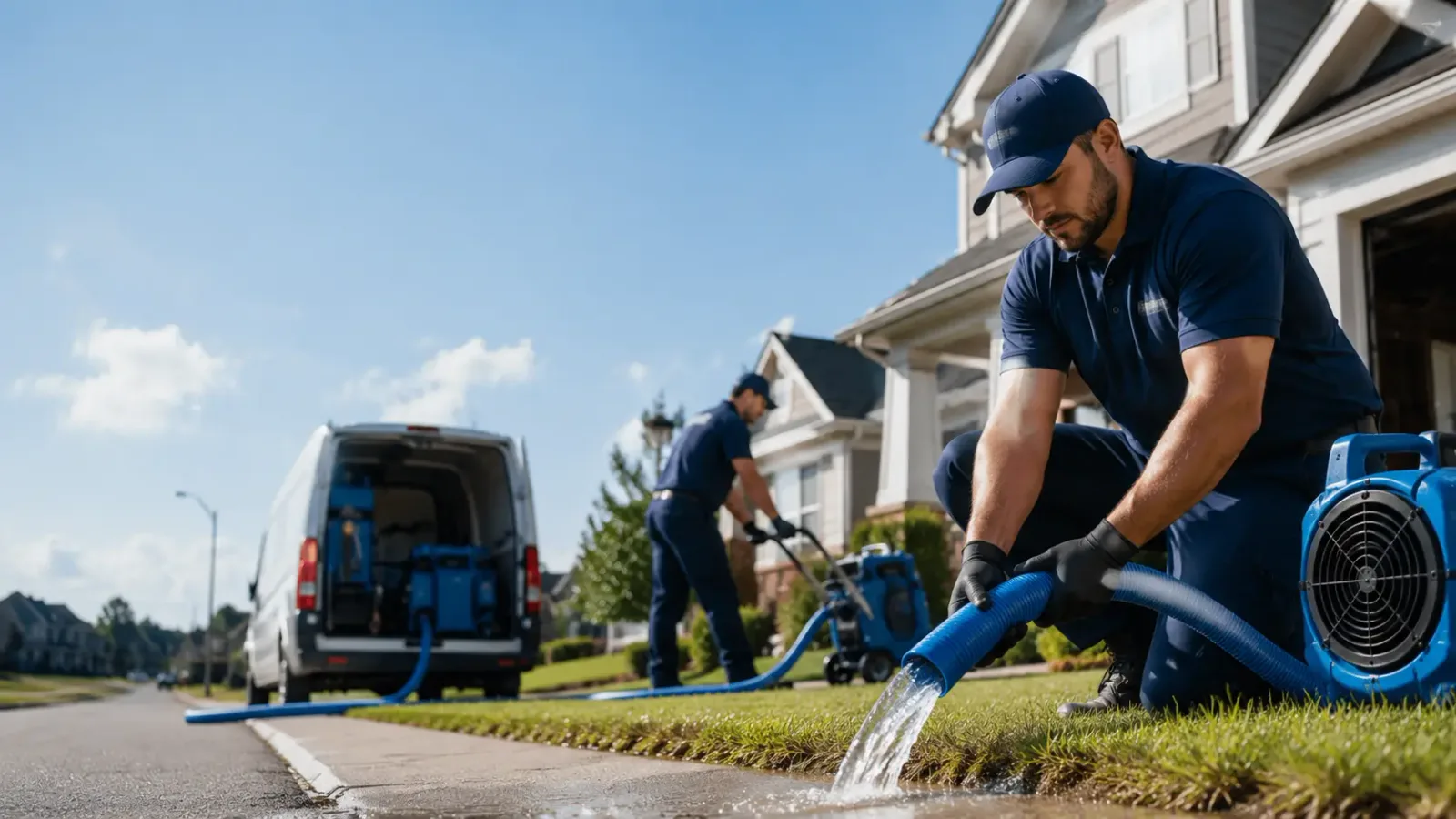 Flood Damage Restoration in Tussy, OK
